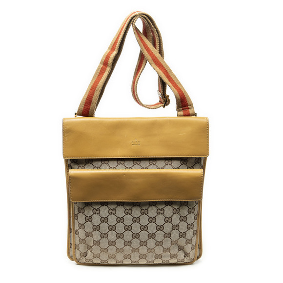 Gucci Handbags - Gucci Flap Messenger Crossbody